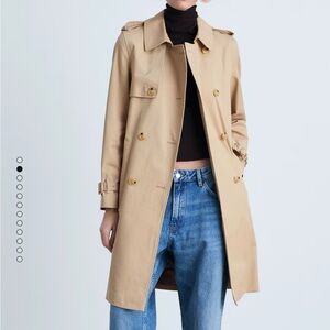 NEW Mango Classic Trench with Belt